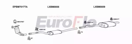 Система выпуска ОГ EuroFlo BM52020D 0200LHD